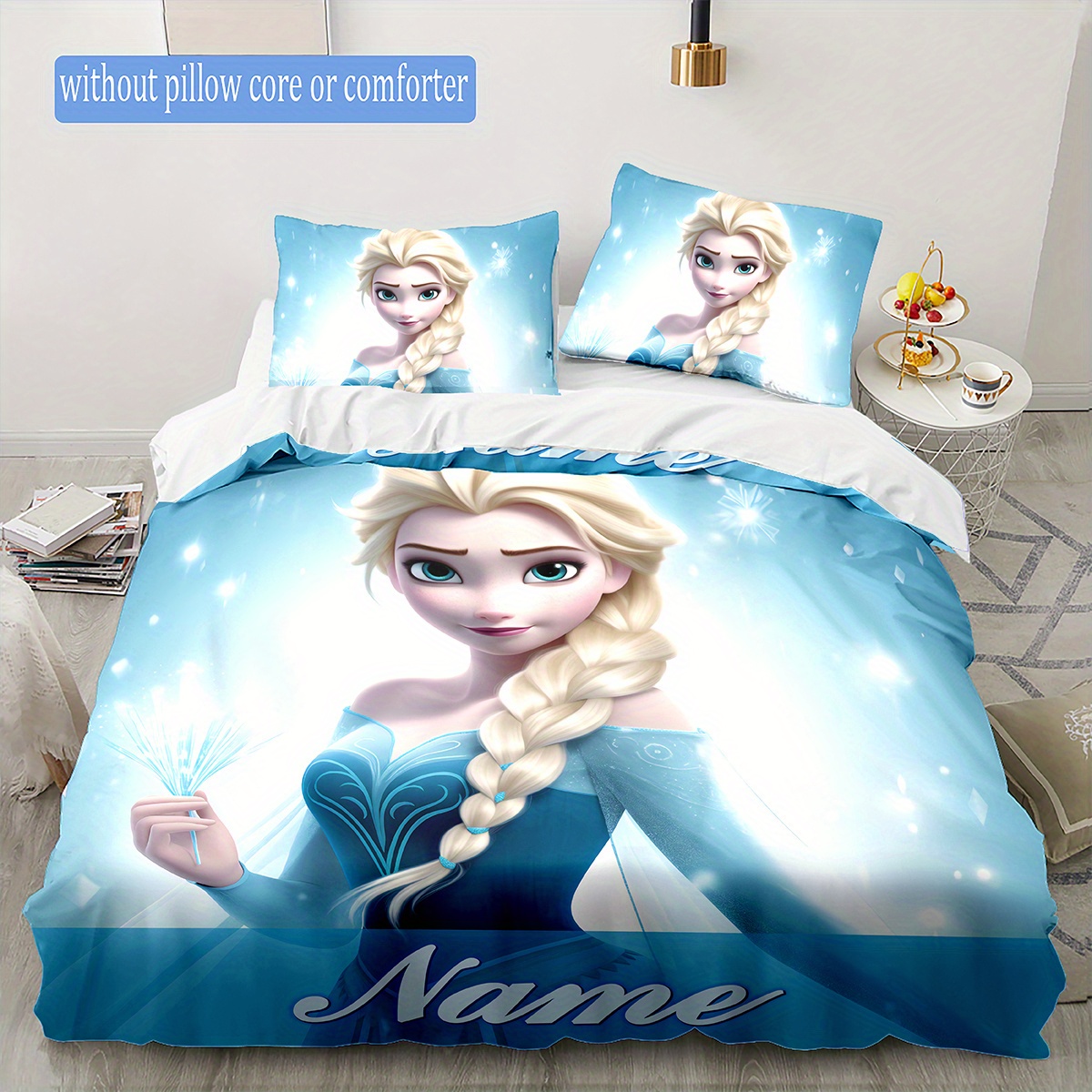 

Ume 3d Print Duvet Cover Set, Cartoon Quilt Cover With Pillowcases, Polyester, , Seasonal Bedding, Machine Washable, No , Zipper Closure, 200-250g Fabric, Anime Theme, Home Bedroom Decor