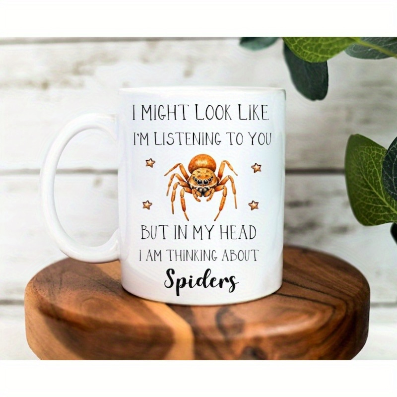 

1pcs 11oz Spider Gift - Spider Mug - Funny Spider Gifts - Personalised Mug - Gift - Spider - Funny Mug - Father's Day Gift