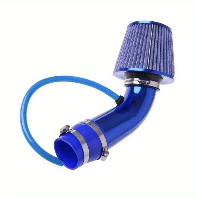 TEMU 3" Car Cold Air Intake Filter Aluminum Induction Kit Hose System