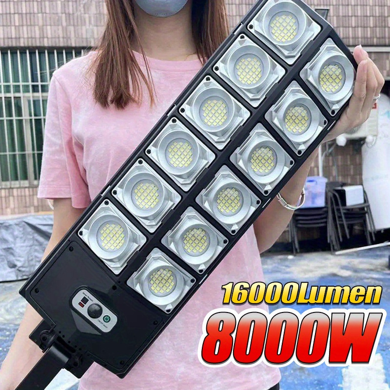 

1pc 720led Solar Led Light Outdoor, Most Powerful Solar Lamp, 3mode Light, For Street Lamp Patio Garden Decorative Light Outdoor Light