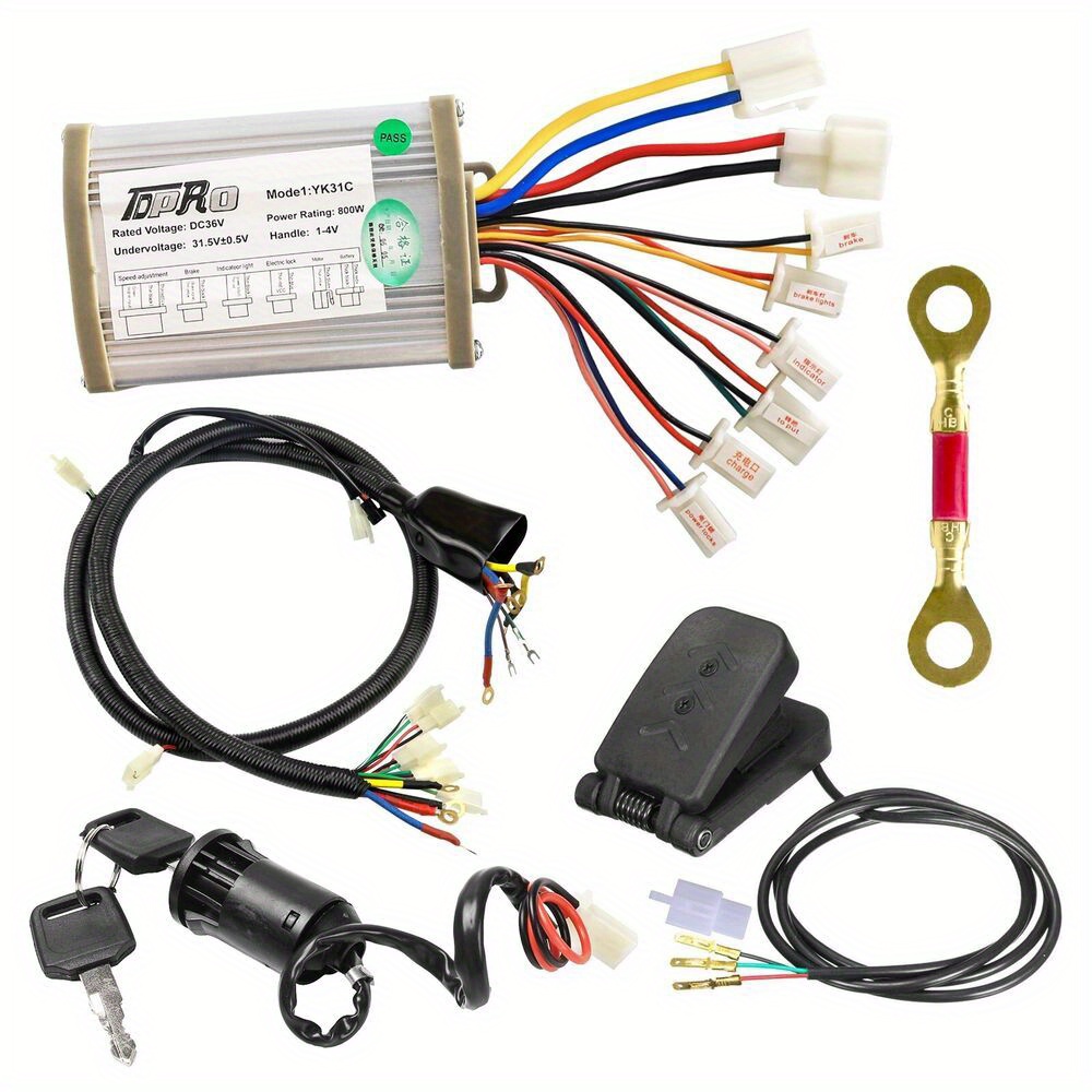 Kit de Moteur Électrique sans Balais 2500W, Haute Puissance
