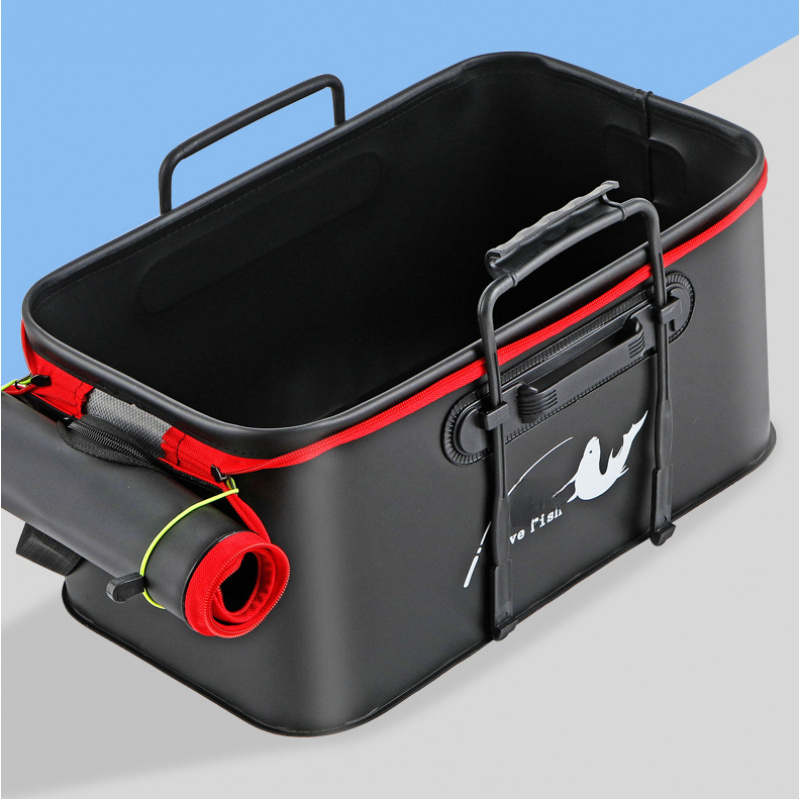 Fish Cooler HASMI Bait Bucket Fishing Gear Storage Luggage