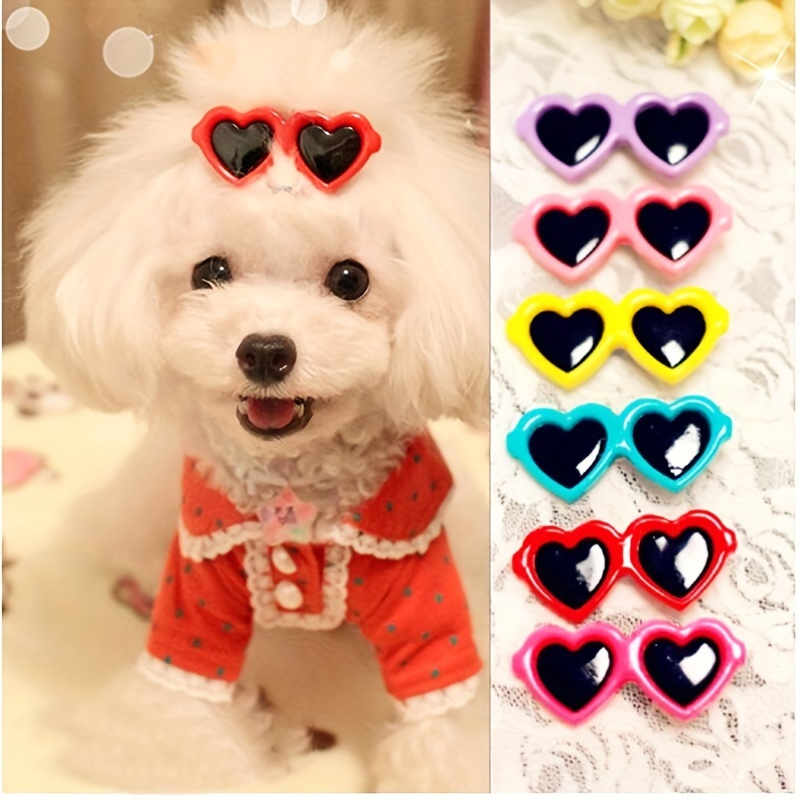 

12pcs -shaped Dog , Assorted Bow Accents - Pet Grooming Accessories