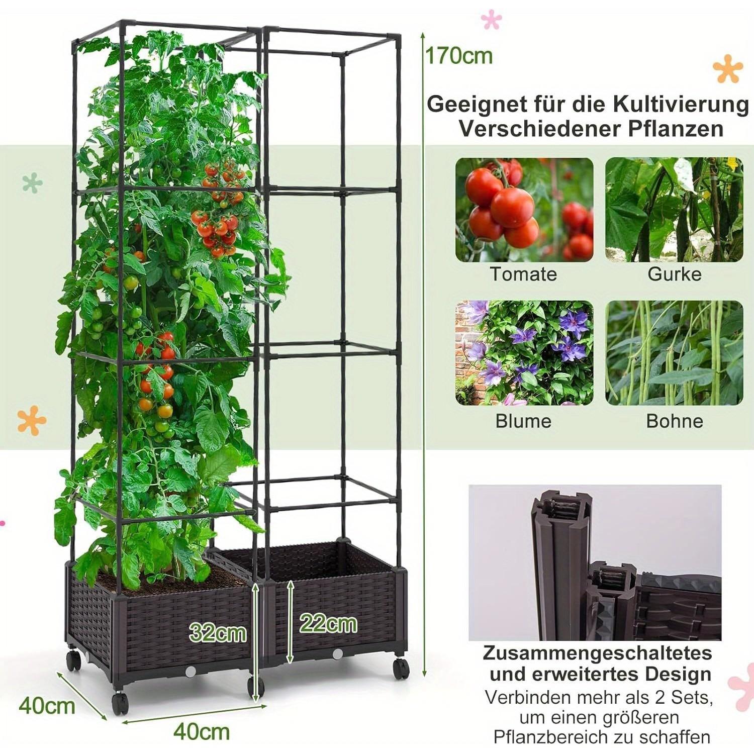 blumenständer rost Exklusive Blumensäule 'Flora' main image 1
