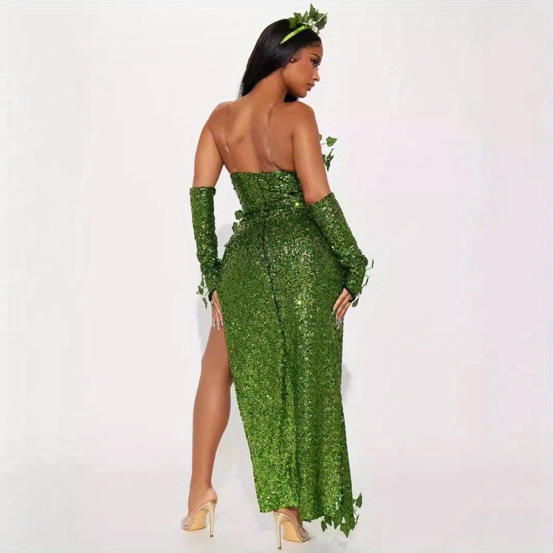 green shades dress Colors 3849 Prom Dress - Deep Green main image 0