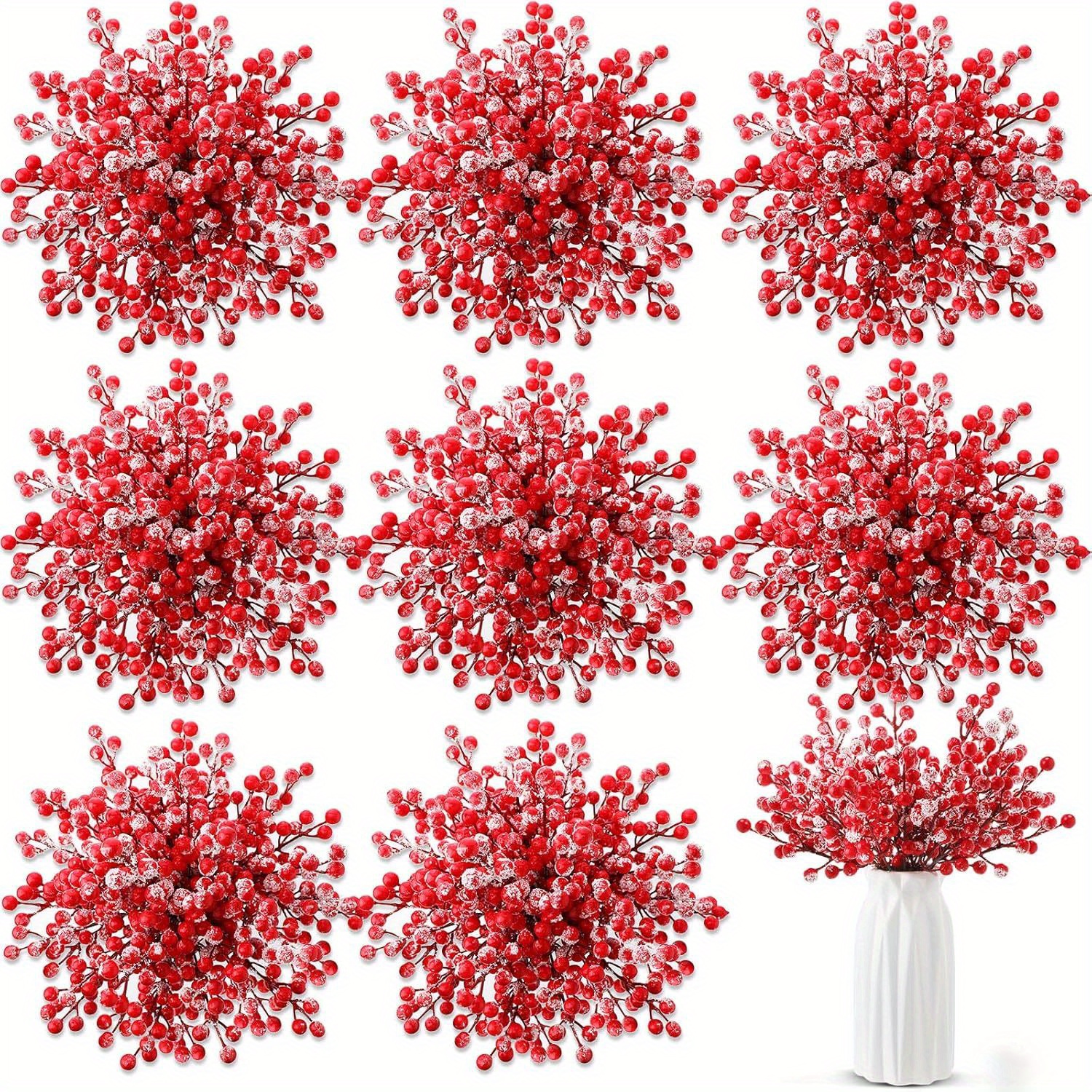 

[top-] 14pcs - For Diy Christmas Tree Decor & Crafts, Accents