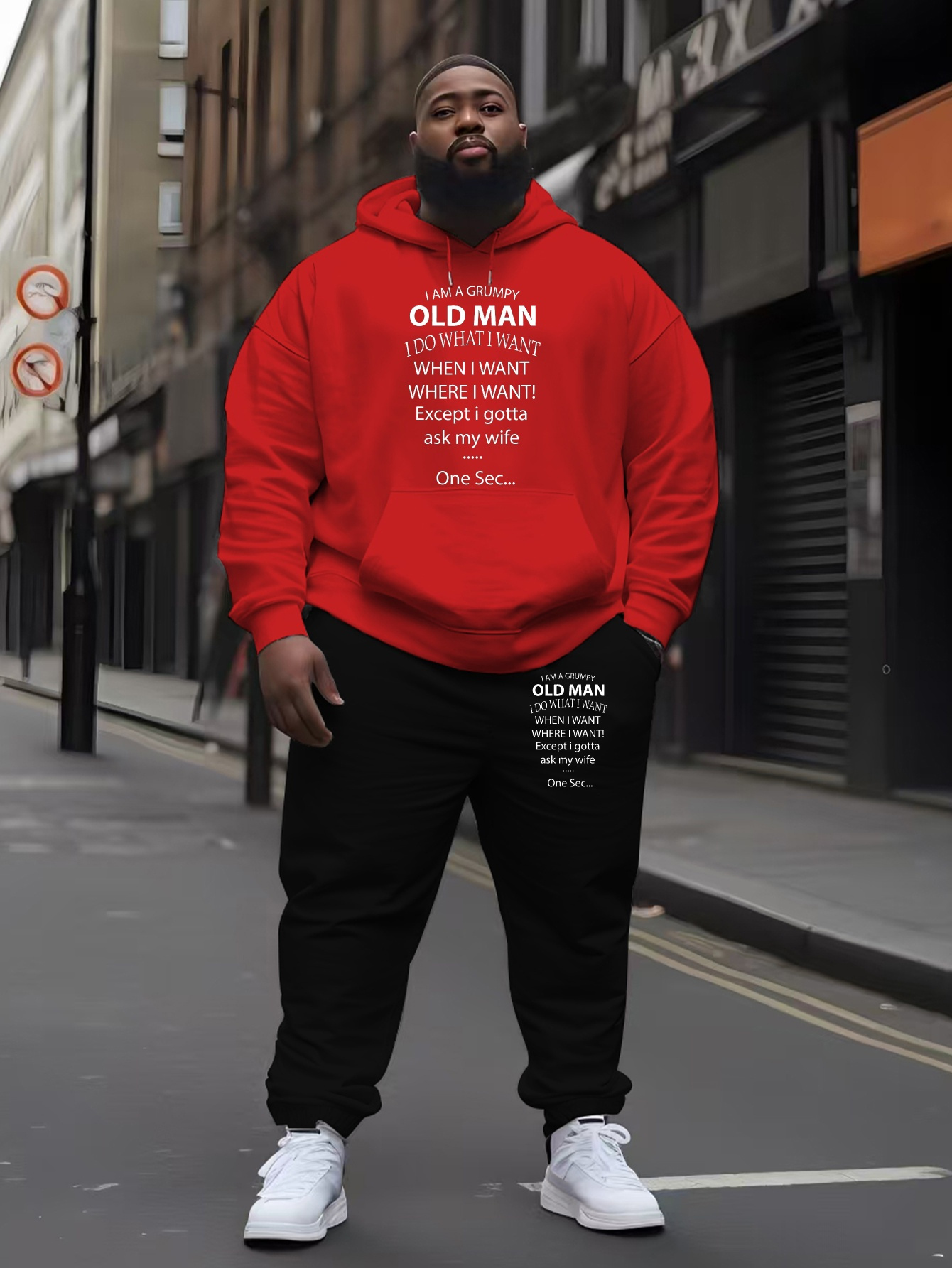 conjunto sudadera capucha pantalones chándal poliéster Temu Ecuador