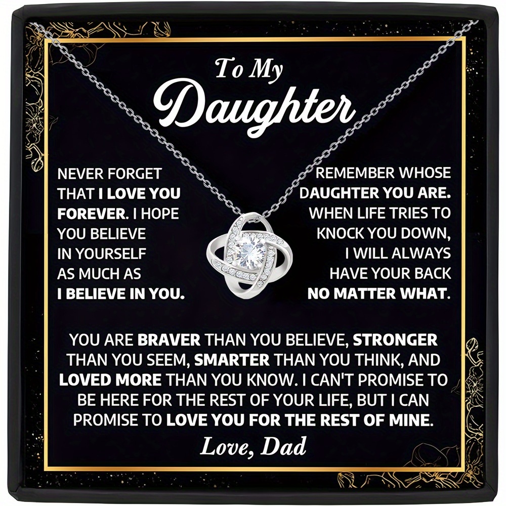 

Box Necklace For , Dad To , Necklace Dad To , Necklace, And Necklace, , 's Day For My