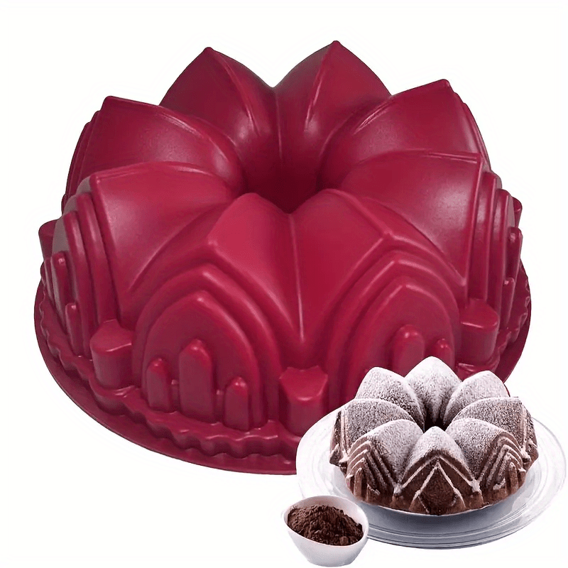 

Large Mold - Silicone Kitchen Baking Mold For Diy Cakes And Desserts, No Electricity Needed