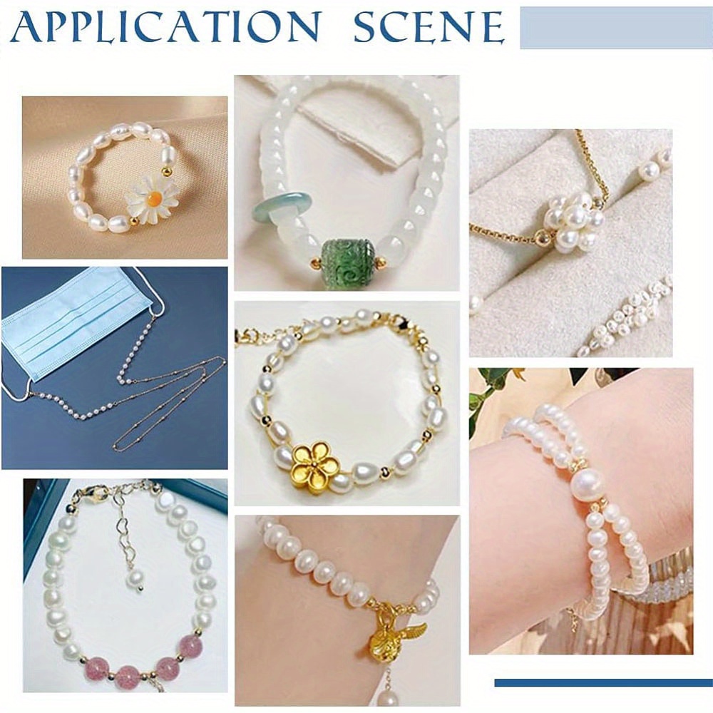 304 stainless steel crimp beads rondelle spacer stoppers Temu - Main Image