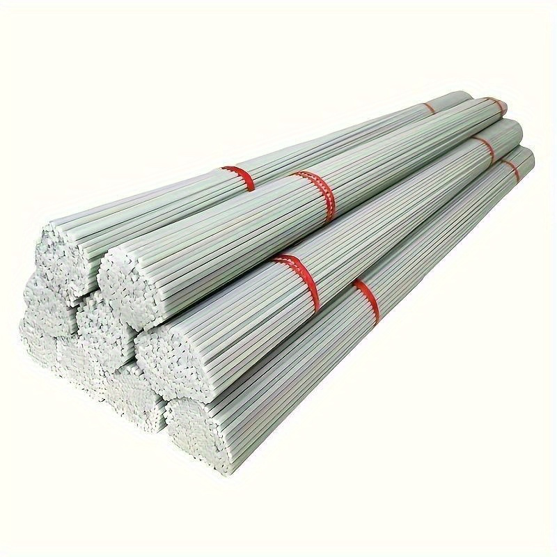 

30-pack Garden Support Sticks, 20 1m Long Rods & 10 Connecting Pipes, 39.37 Inches Glass Fiber, Bendable, Uv & Freeze Resistant, For Greenhouse, Vegetable Garden, And Seedling Support, White