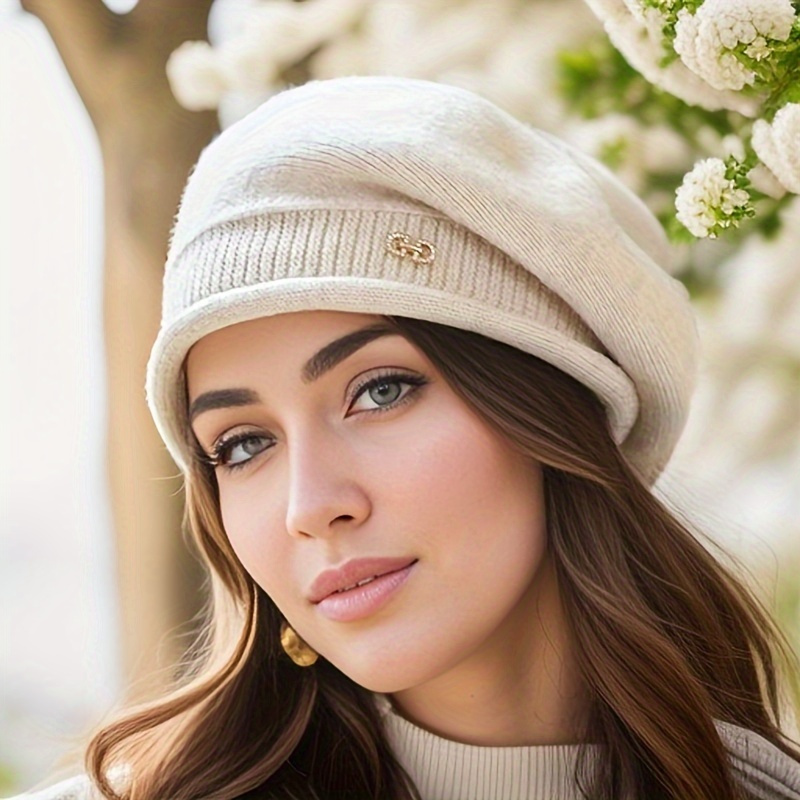 

's Fashionable Knitted Hat - , Beanie For And ,