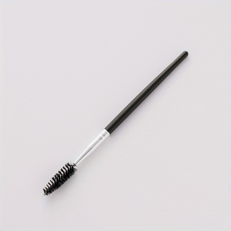 TEMU 5pcs/set Long Stem Eyebrow Brushes Spiral Eyelash Brushes Eyelash Comb Makeup Brushes Portable Makeup Tools