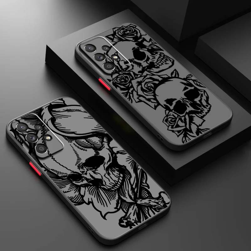 

Cool Cute Frosted Transparent Tpu A55 A52 A51 A41 A35 A33 A32 A31 A23 5g Shockproof Phone Case