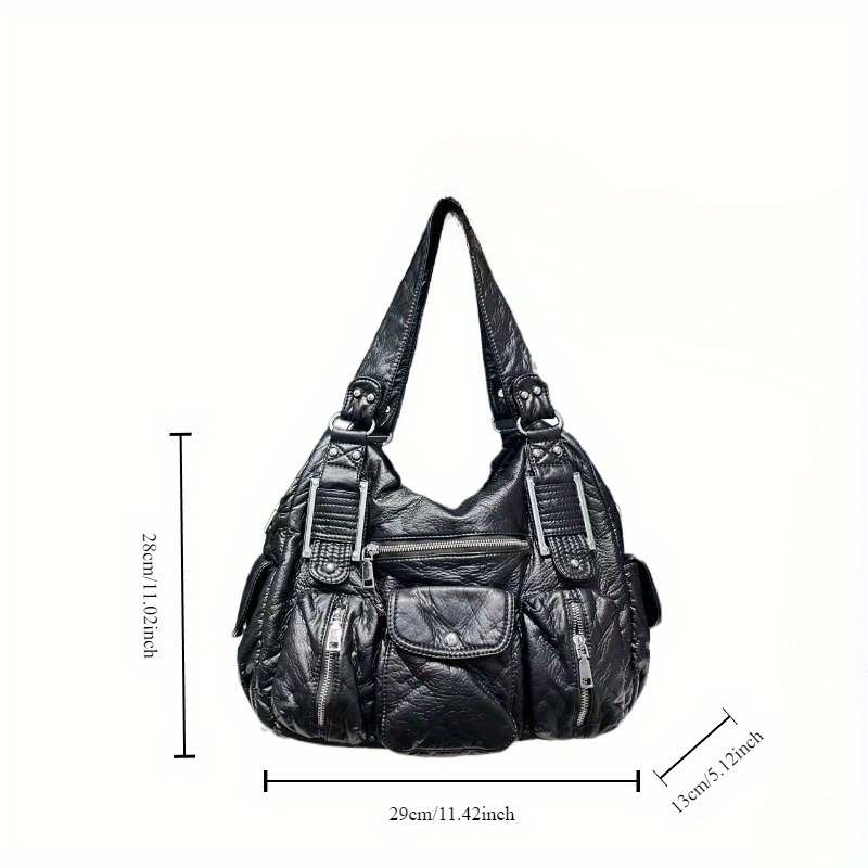 y2k style womens tote bag black synthetic synthetic - Temu