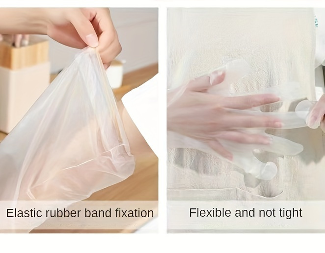 pack of 20 extra long kitchen cleaning gloves waterproof and oil resistant   and comfortable plastic gloves suitable for dishwashing cleaning and gardening reusable with   materials details 4