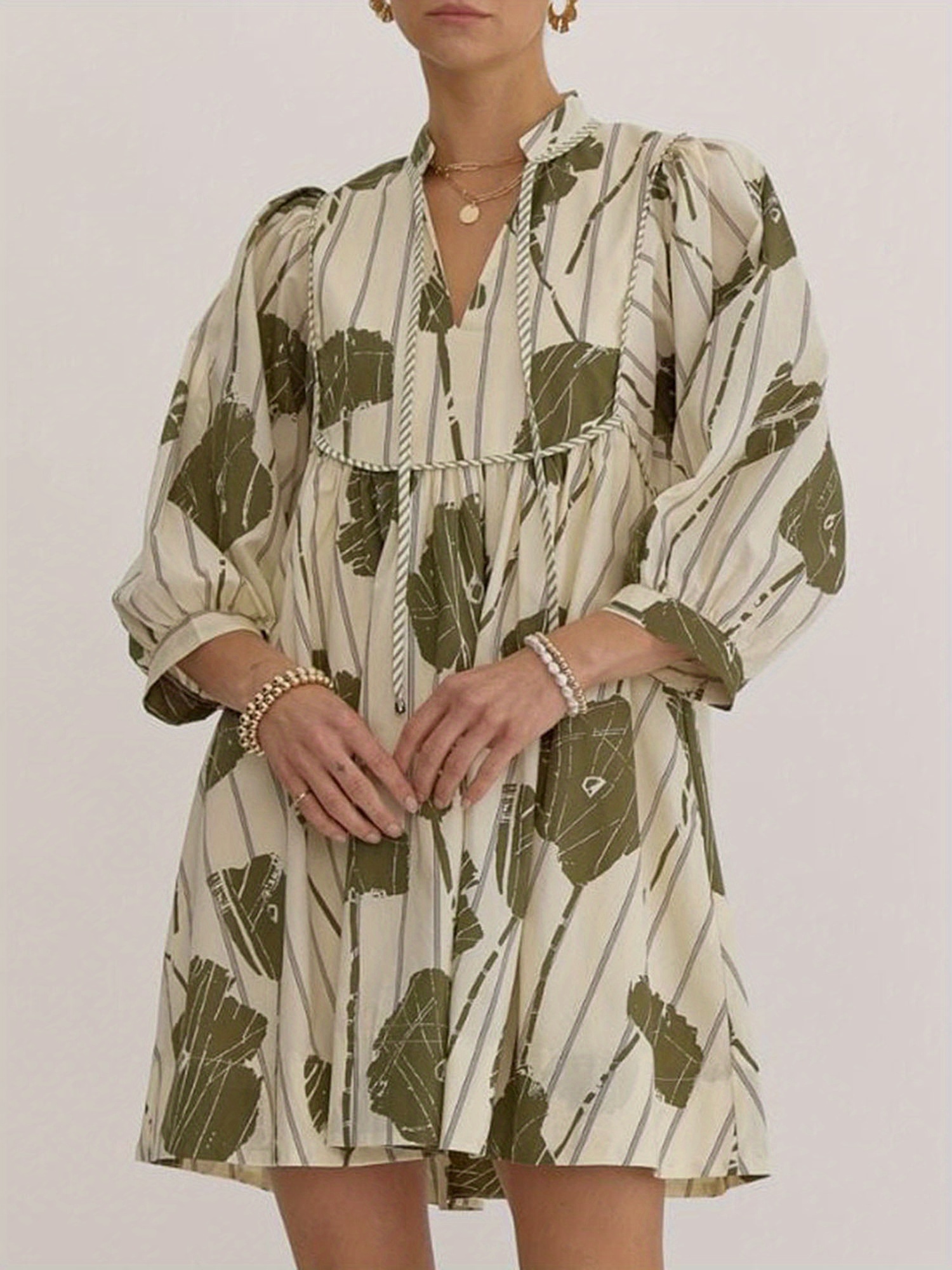 slim fit dress slacks The ALBA Thyme Maternity Dress main image 1