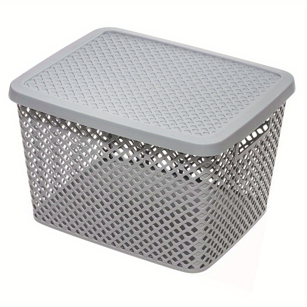 

Decorative Plastic W/ Lid,