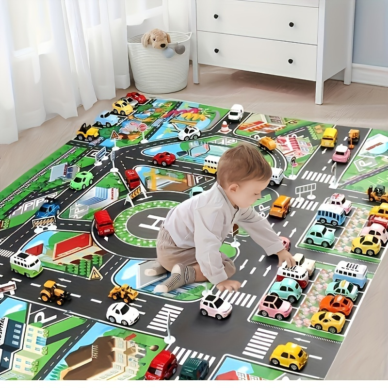  city traffic mat for moisture interactive pad toy decor for halloween and christmas details 1