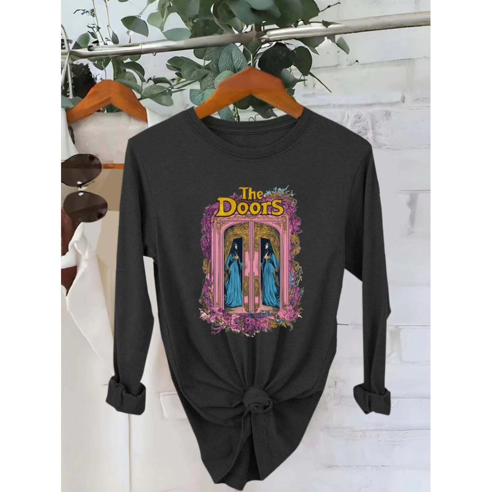 

T-, Long Sleeve T- For & Fall, Women's Clothing