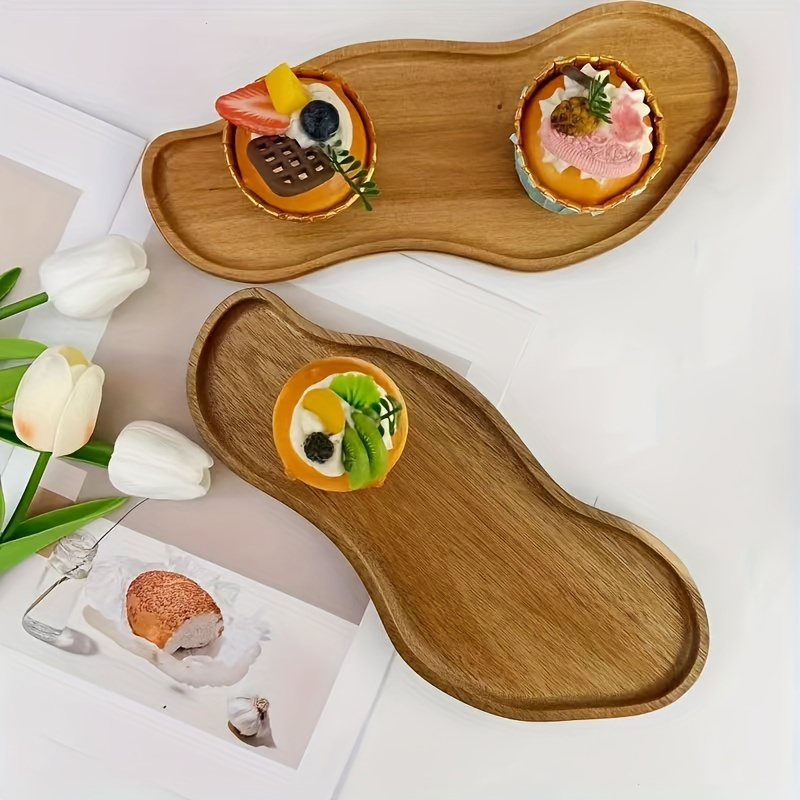 

Set Of Wooden Dinner Plates: Unique Salad Plates, Rustic Home Decor, And Candle Holders - Ideal For Celebratory Events