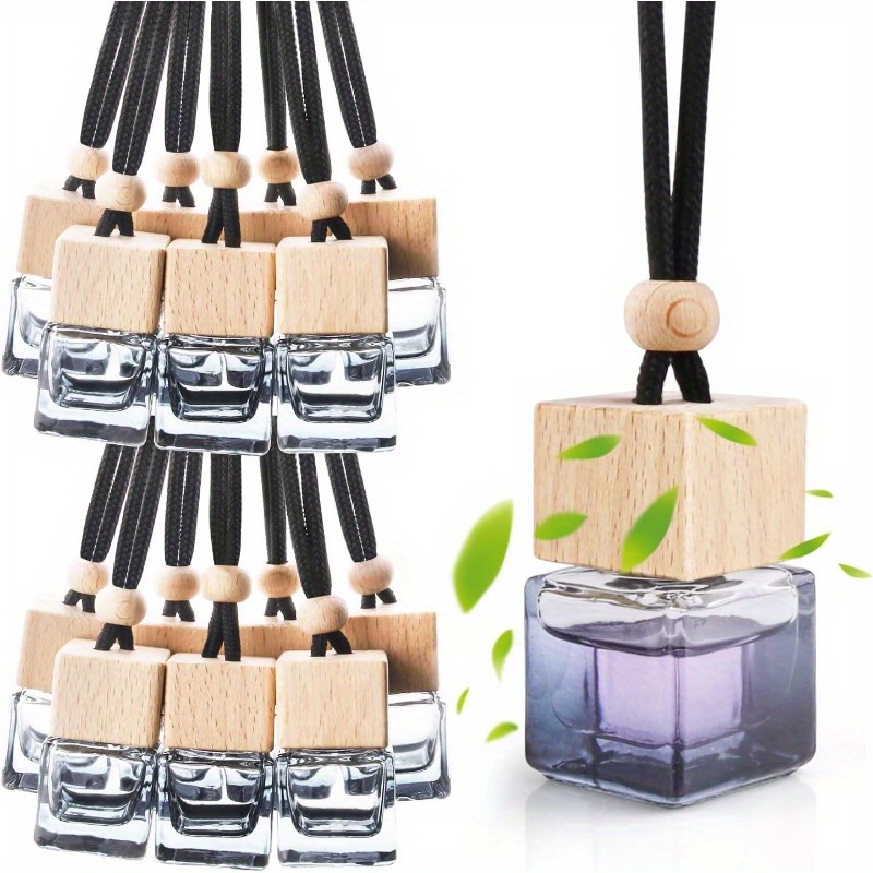 

20 Pcs Car Air Freshener Bottles - Empty Pendants, 1-10l , Car Ornaments, Oil , No Chemicals, Customizable Source