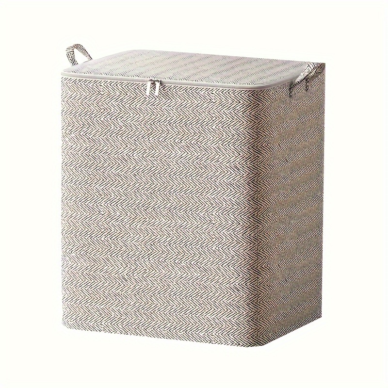 extra large storage bin with lid versatile for clothes blankets bedding     organization bedroom dorm decor   space saving design under bed storage details 4