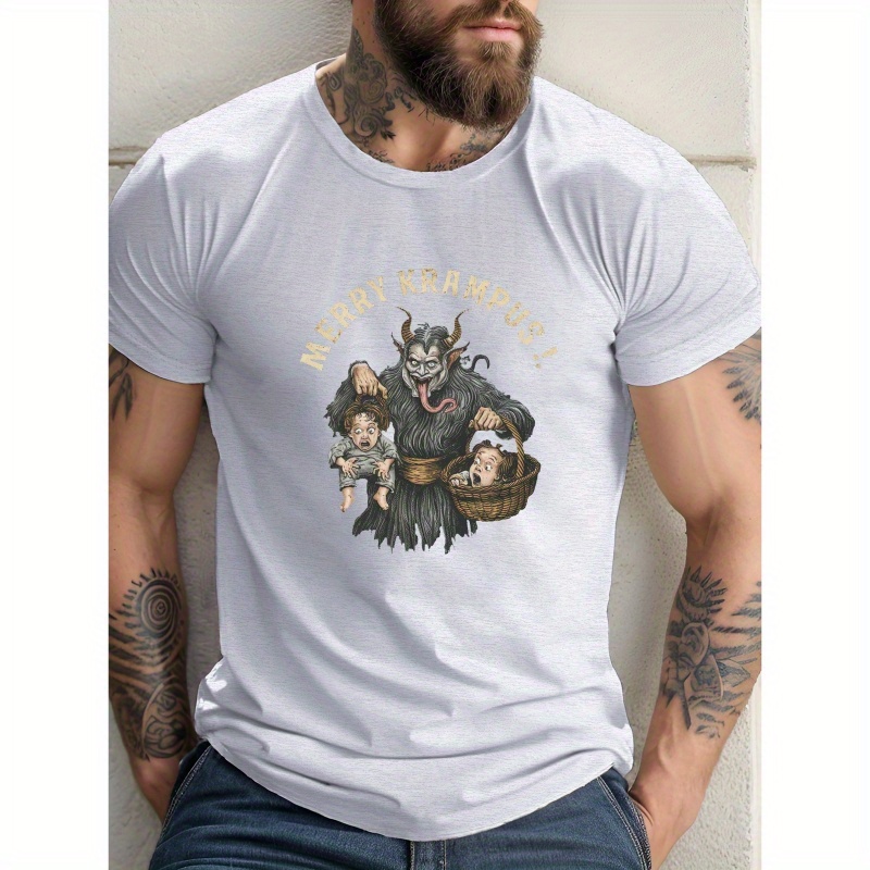 

Krampus T- For Summer, Comfortable , For