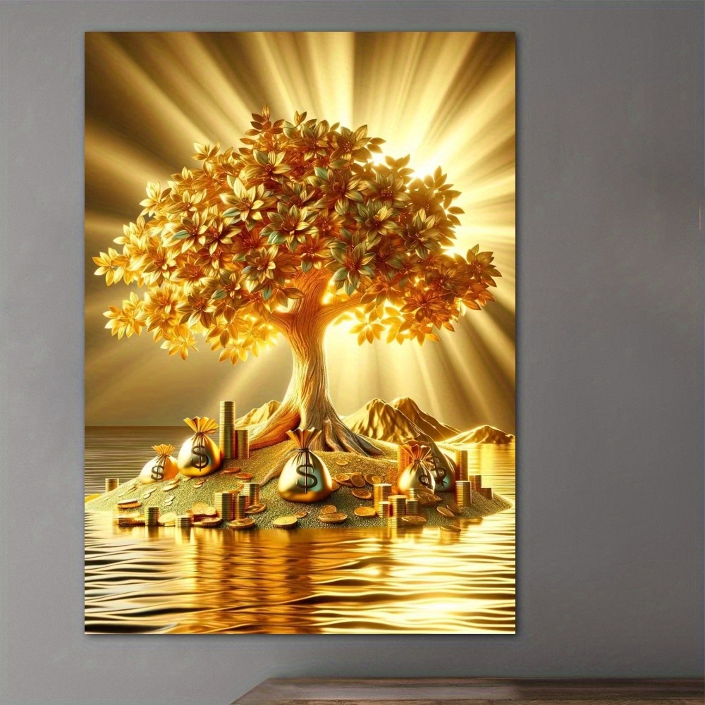 

Canvas Wall Art - High-quality Tree Poster For Decor, Perfect Gift Idea, Room Decor