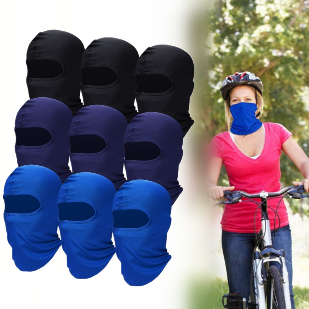 

9pcs Balaclava Ski Gaiter For Cycling Uv Sun