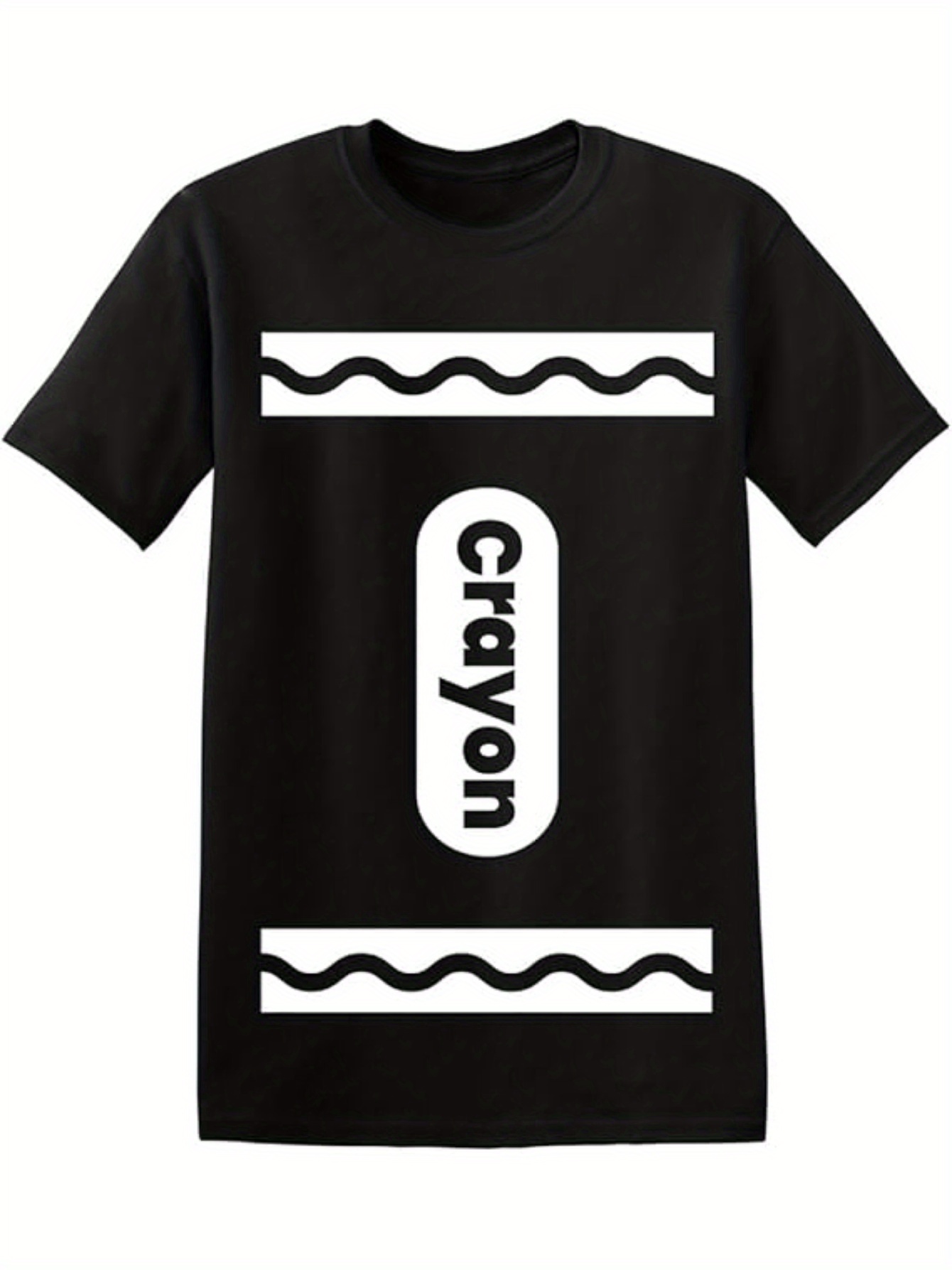 crayon shirt sold on Temu United States