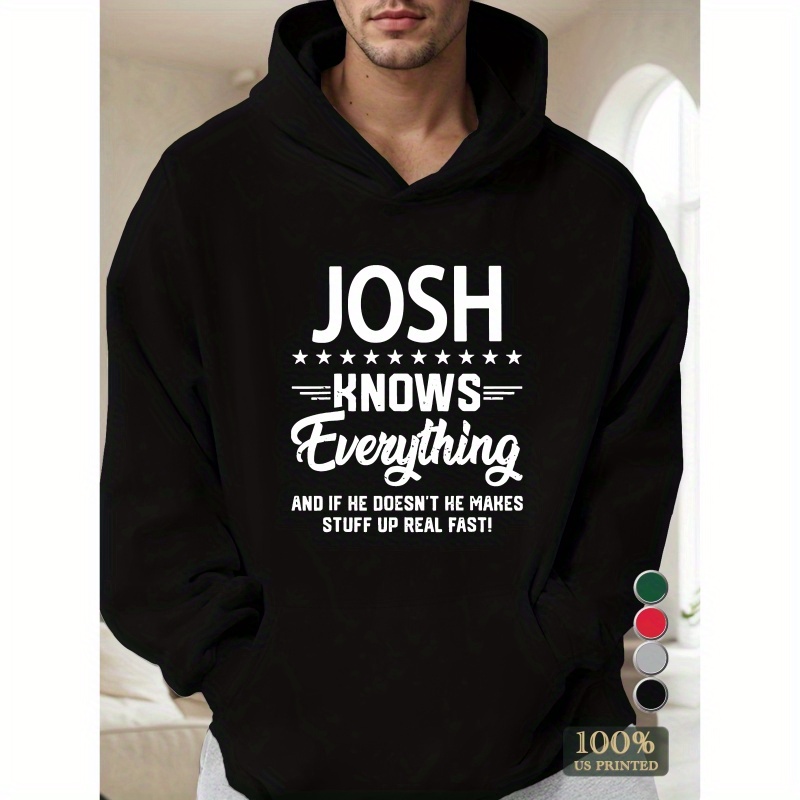 

Knows Men's Hooded Sweatshirt