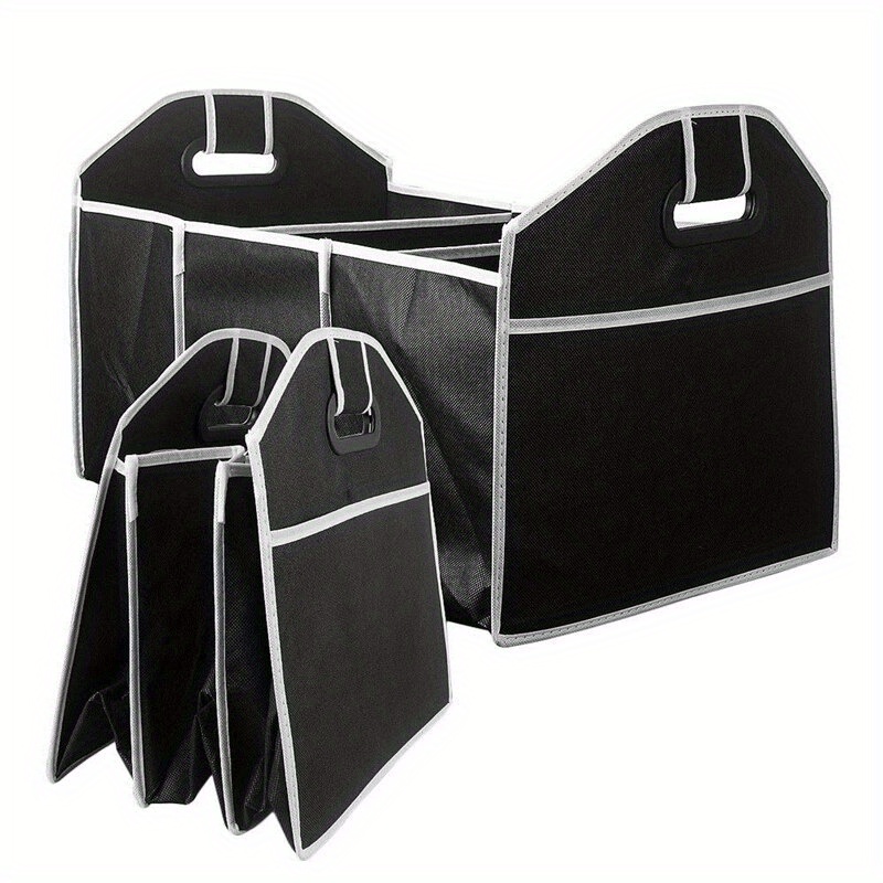 TEMU Versatile Car Trunk Organizer - Durable Storage Bag Vehicles