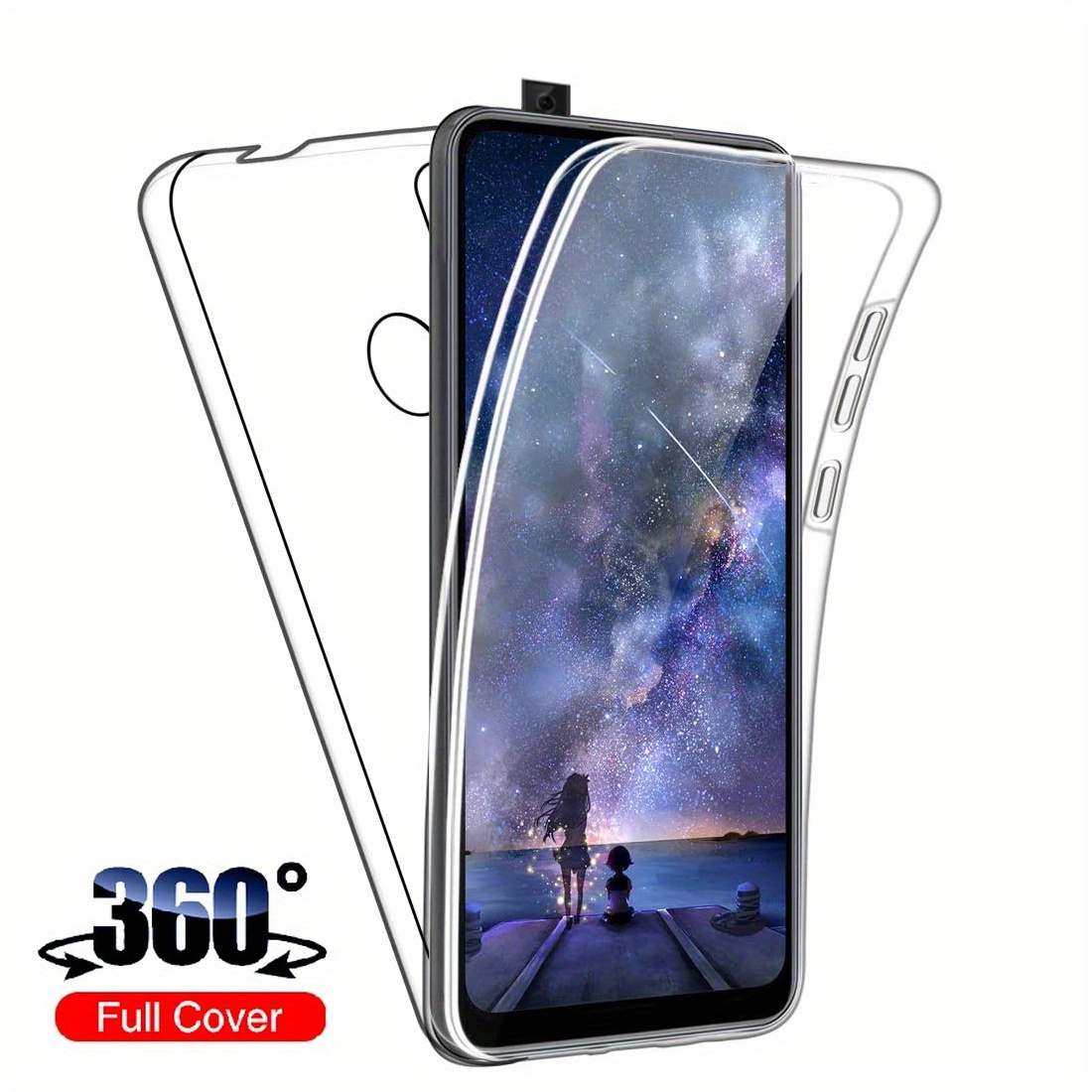 

360° Double Phone For Huawei 2021 Pro Z 2019 Y6 2019 Y7p Y6p 5t P40 P30 P20 Pro 30 40 Pro For 9x 8x 8a 10 10i 20i 20