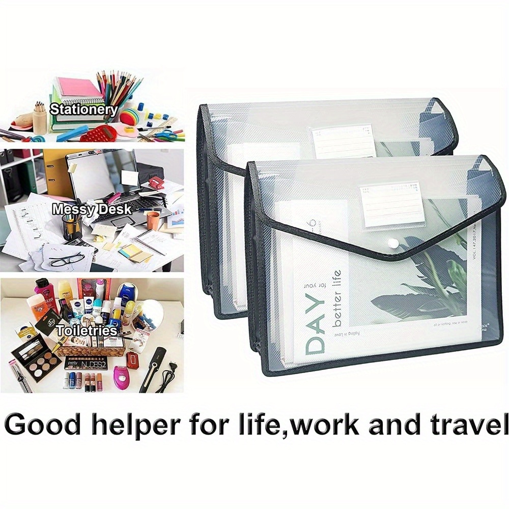 plastic file folders legal size expandable document folder Temu