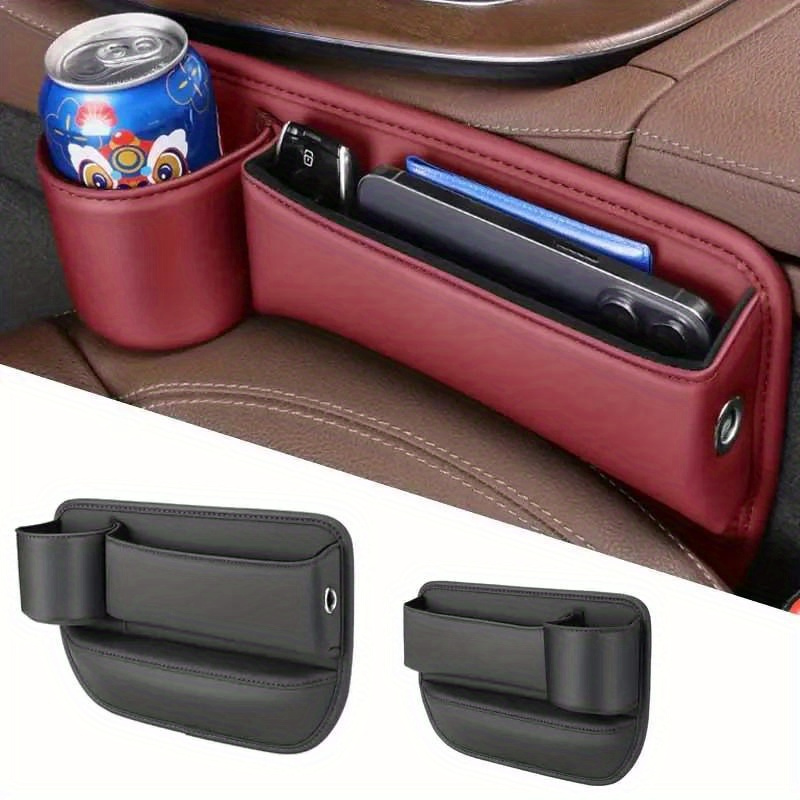 

1pc Multifunction Car Seat Gap Organizer Storage Box Pocket Universal Wallet Keys Card Cup Phone Holder Auto Interior Accessories