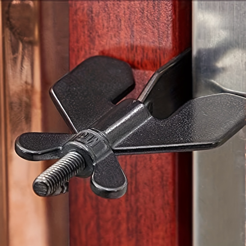 

Travel-friendly Stainless Steel Door Lock - Portable, & Childproof Security For Home And Hotel