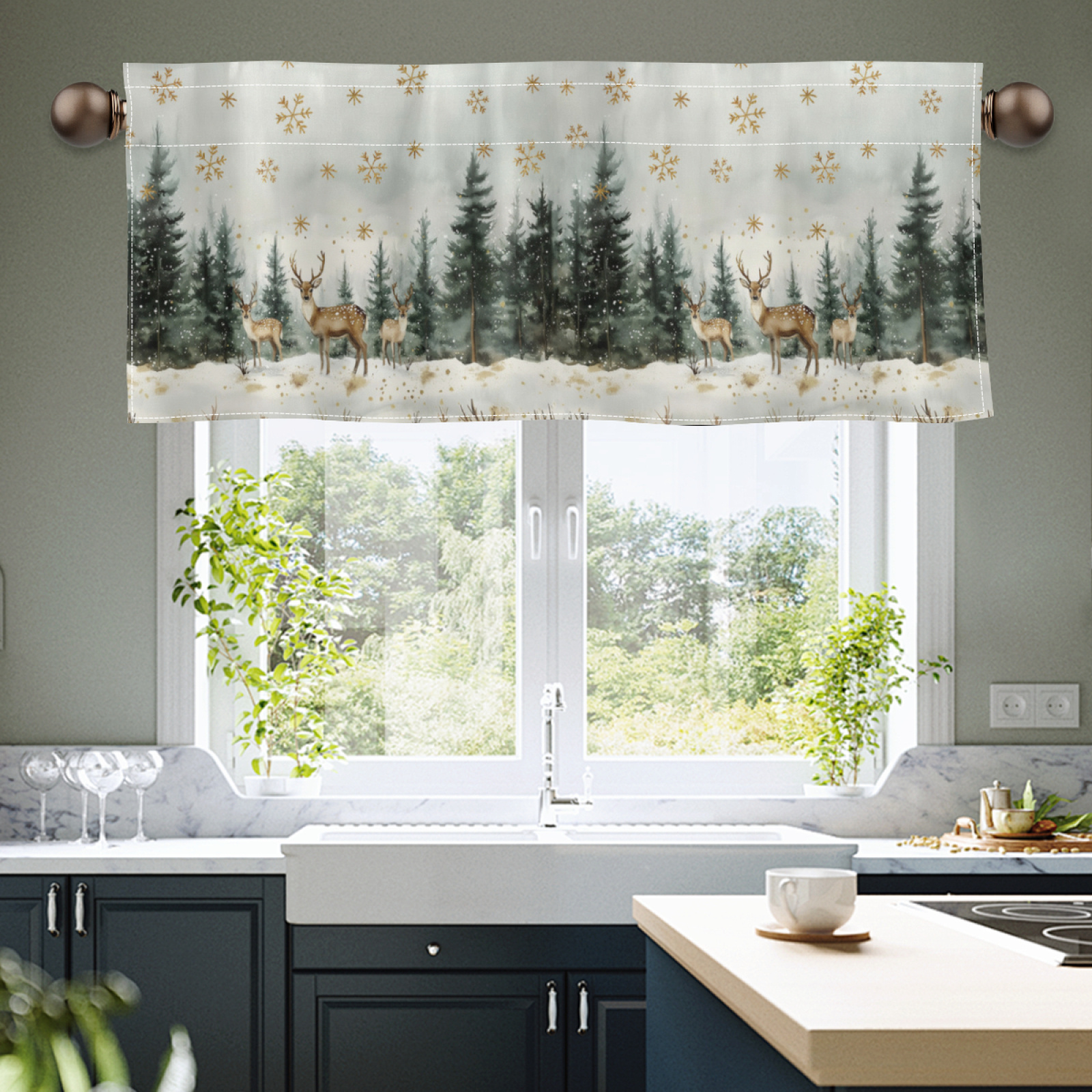 

And Valance - - Polyester Rod , , Non-woven For , , - Decoration