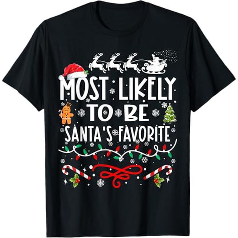 

Most To Be Family Christmas T-shirt, 100% Cotton, Gifts For Men Dad Husband , S-xxxl, Black