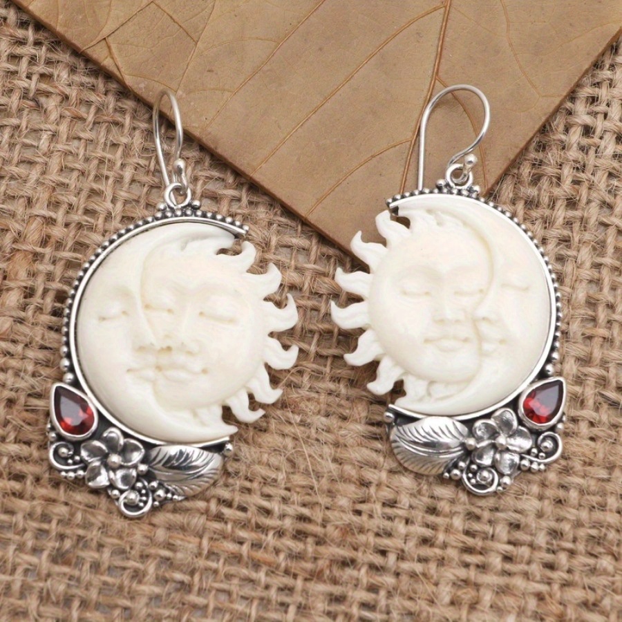 

2pcs Stylish And Creative Sun Earrings Men's And Women's Earrings Perfect Christmas Jewelry Gifts For And Anniversary Gifts