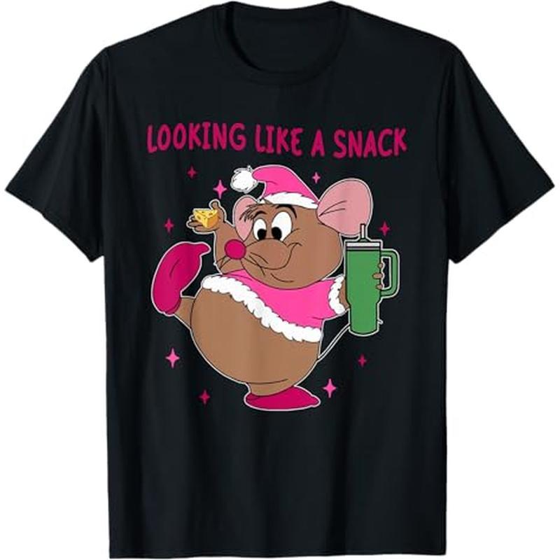 

Looking Like A Snack, Christmas Trip T-shirt, 100% Cotton, Gifts For Men Dad Husband , S-xxxl, Black