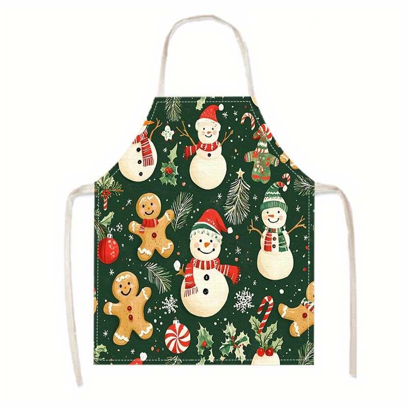 

Christmas- - , Sleeveless For Cooking, & Household Tasks - For