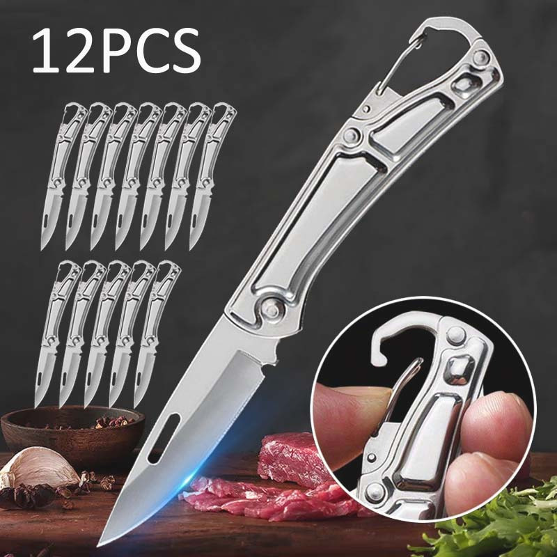 

12pcs Camping Knife Small Knife Steel Knife Camping Knife Cutting Knife For Cooking