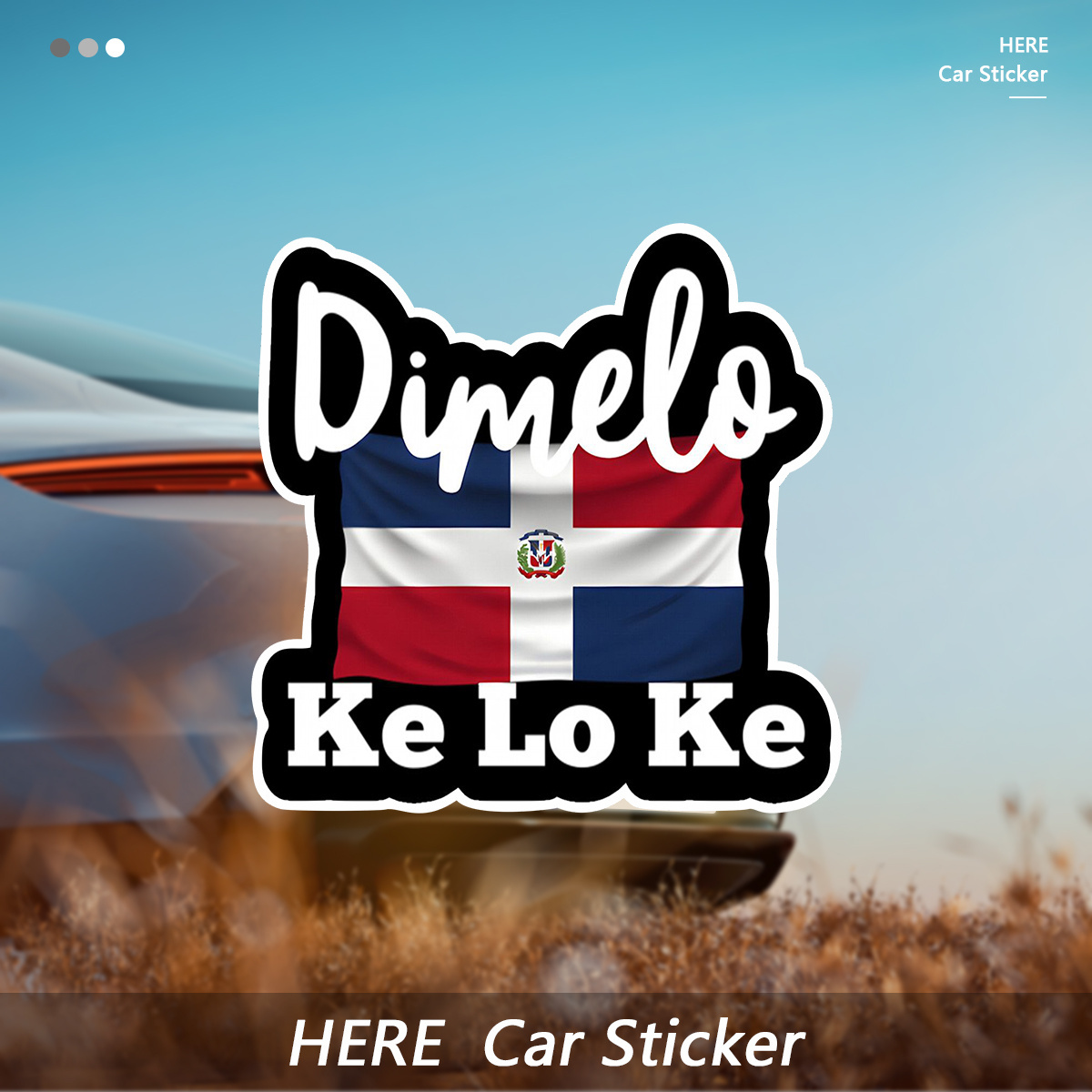 

Dominican Republic Pride Sticker - Waterproof & -resistant For Cars, Motorcycles, Laptops - Elegant Auto Accessory For , Trucks, Suvs - Unique Gift Idea