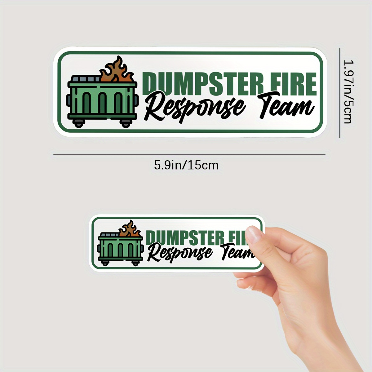 

Team - Hilarious Quote Vinyl Sticker, Waterproof & For Cars, Laptops & More