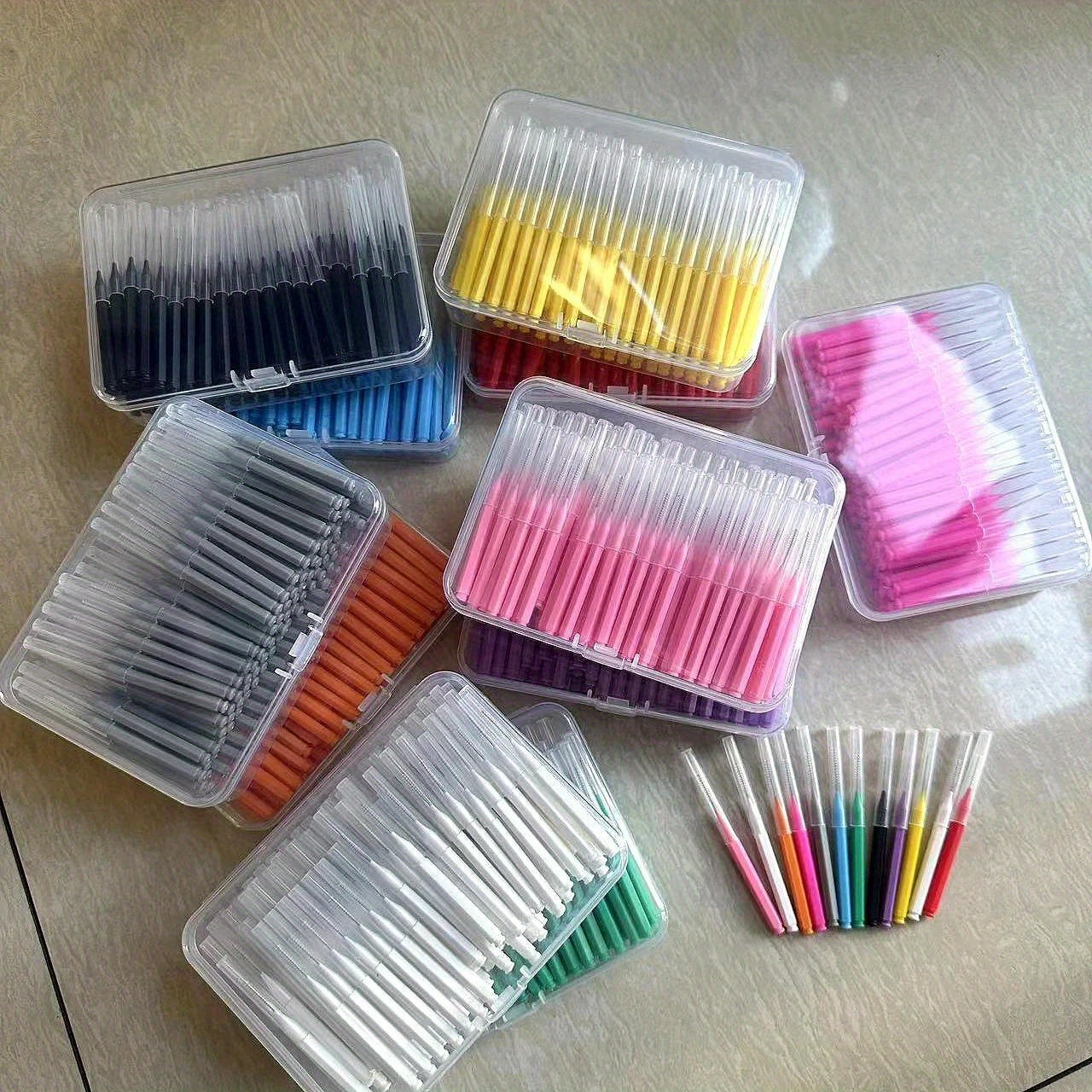 100pcs Interdental Brushes for Oral Hygiene Care