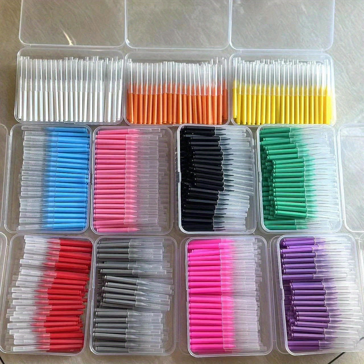 100pcs Interdental Brushes for Oral Hygiene Care