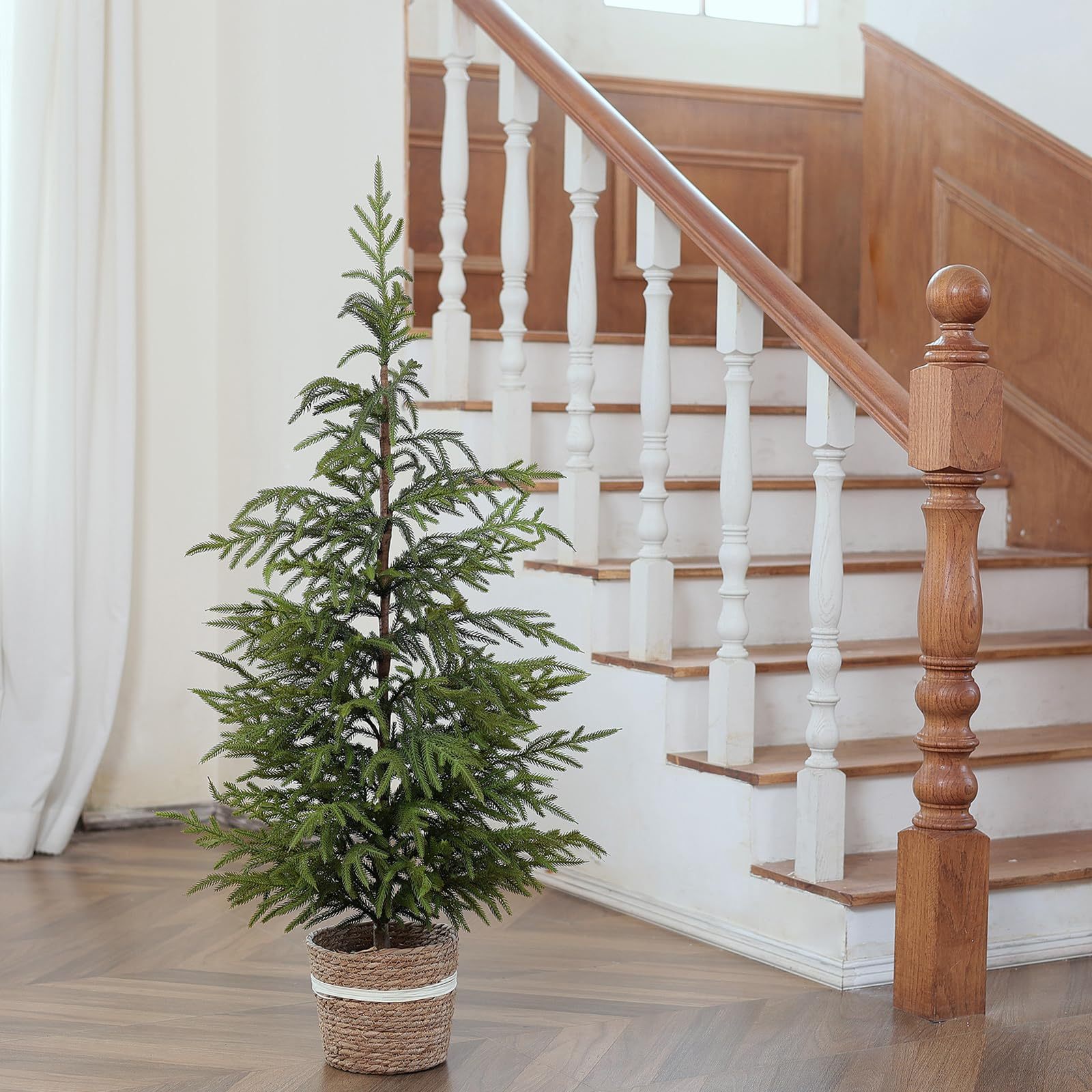 

Christmas Tree Set - 24/36 , Plastic Potted , / Decor, No , No Needed, Freestanding, For , Hallway, , (set Of 1)