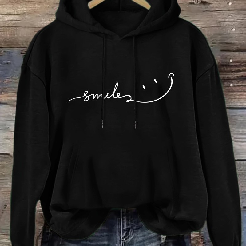

's Plus Size - Drawstring Pullover For Fall & , Washable