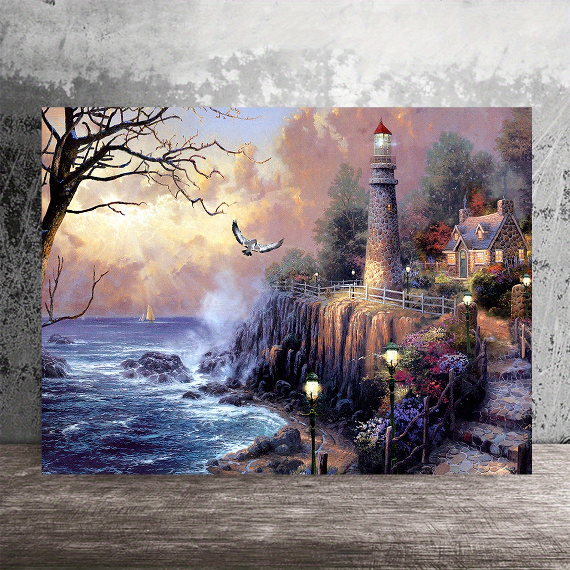 

For Canvas Art Print, 12x16" - Decor For , , , Bathroom, &